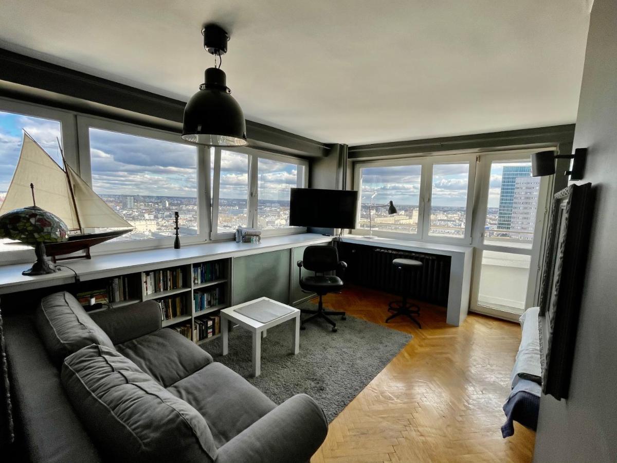 Super Apartament Grey Centrum 2X Metro Fast Wifi 300 Mbs Netflix Appletv Smarttv Spotify Panorama Miasta Warsaw Exterior photo