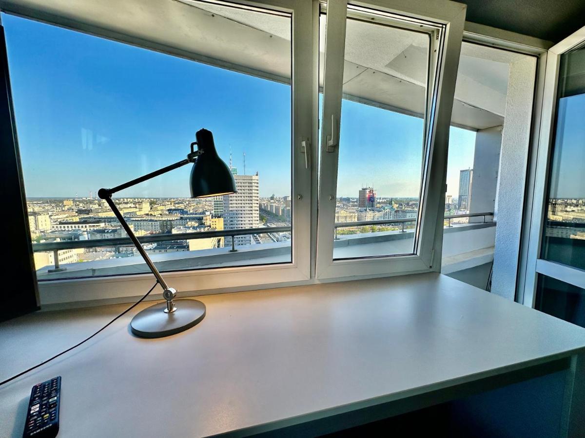 Super Apartament Grey Centrum 2X Metro Fast Wifi 300 Mbs Netflix Appletv Smarttv Spotify Panorama Miasta Warsaw Exterior photo