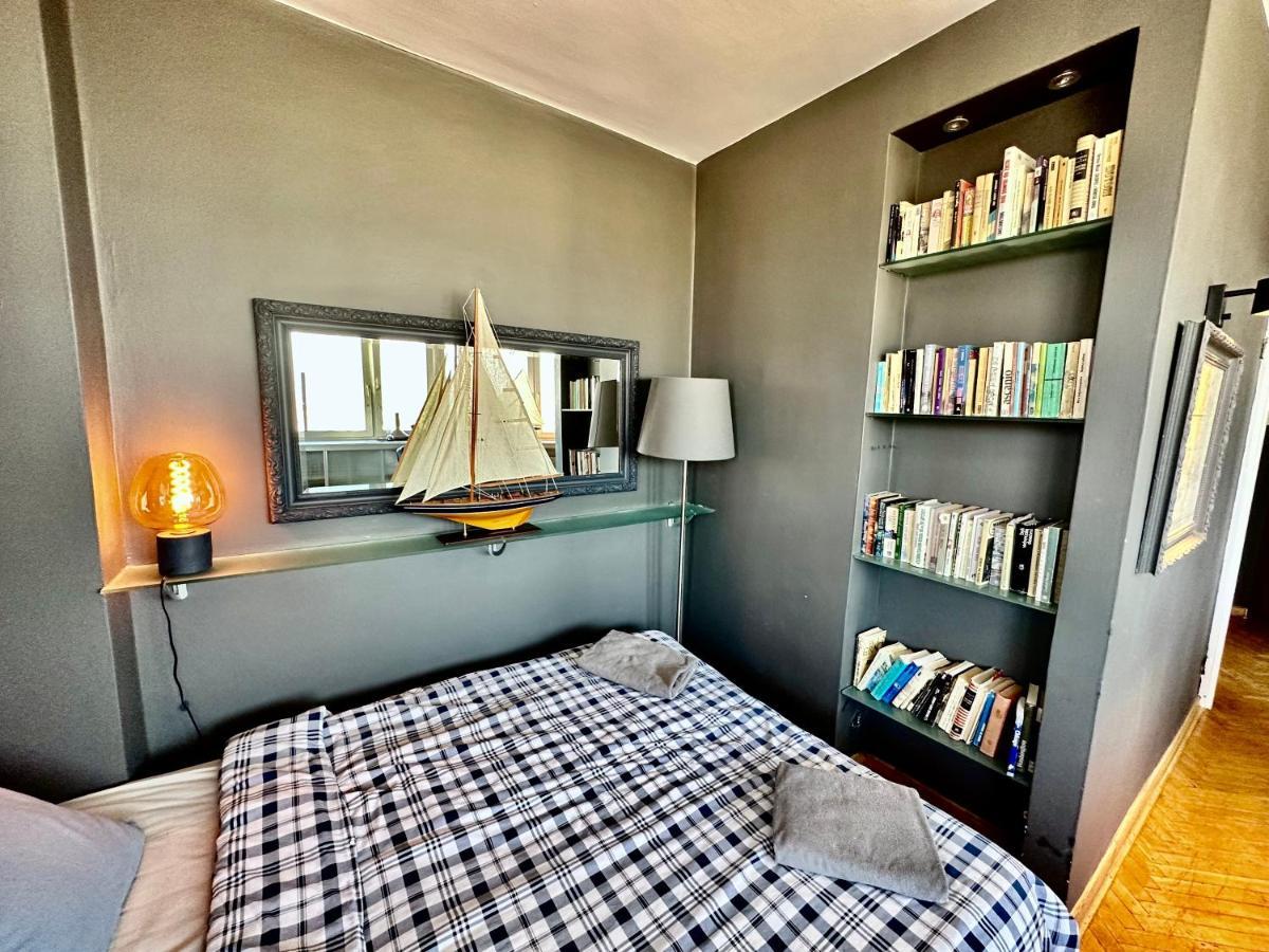 Super Apartament Grey Centrum 2X Metro Fast Wifi 300 Mbs Netflix Appletv Smarttv Spotify Panorama Miasta Warsaw Exterior photo