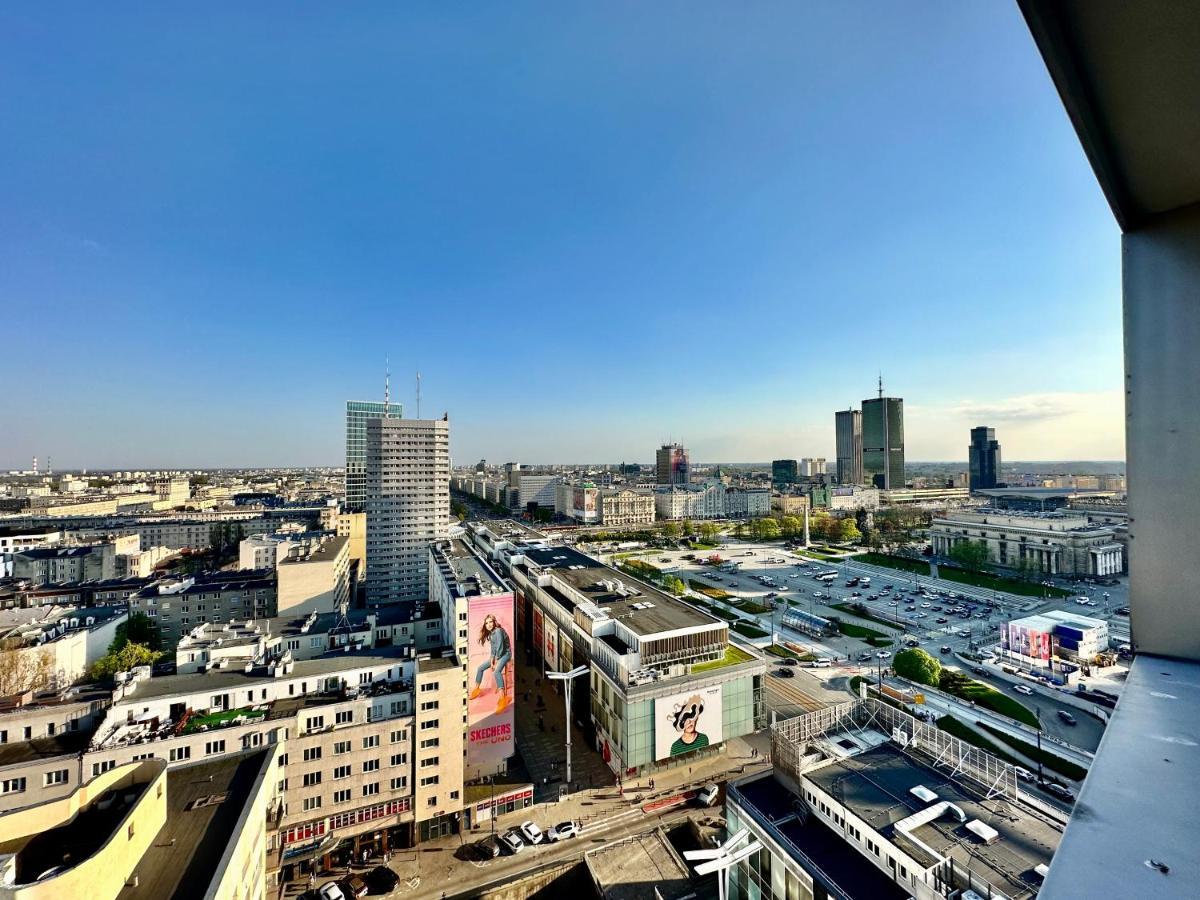Super Apartament Grey Centrum 2X Metro Fast Wifi 300 Mbs Netflix Appletv Smarttv Spotify Panorama Miasta Warsaw Exterior photo