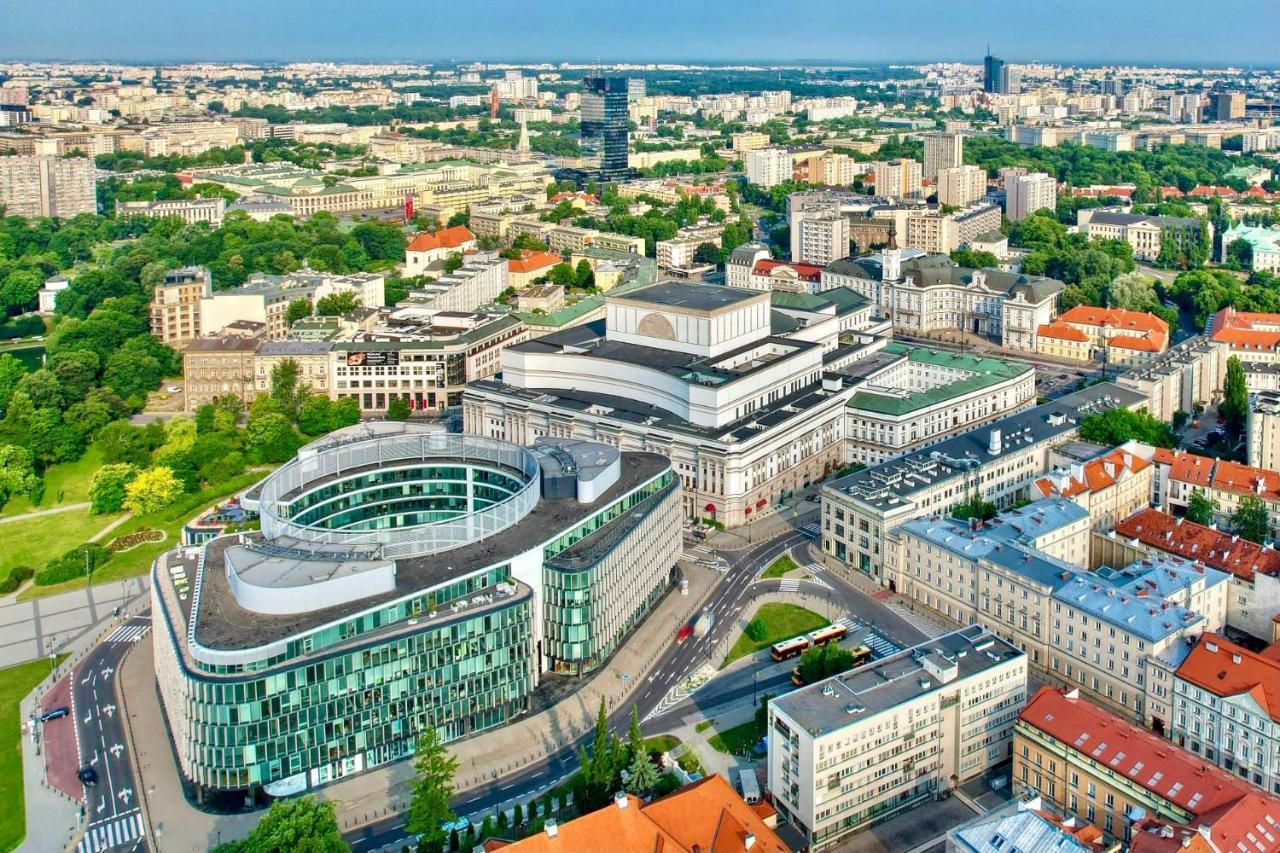 Super Apartament Grey Centrum 2X Metro Fast Wifi 300 Mbs Netflix Appletv Smarttv Spotify Panorama Miasta Warsaw Exterior photo