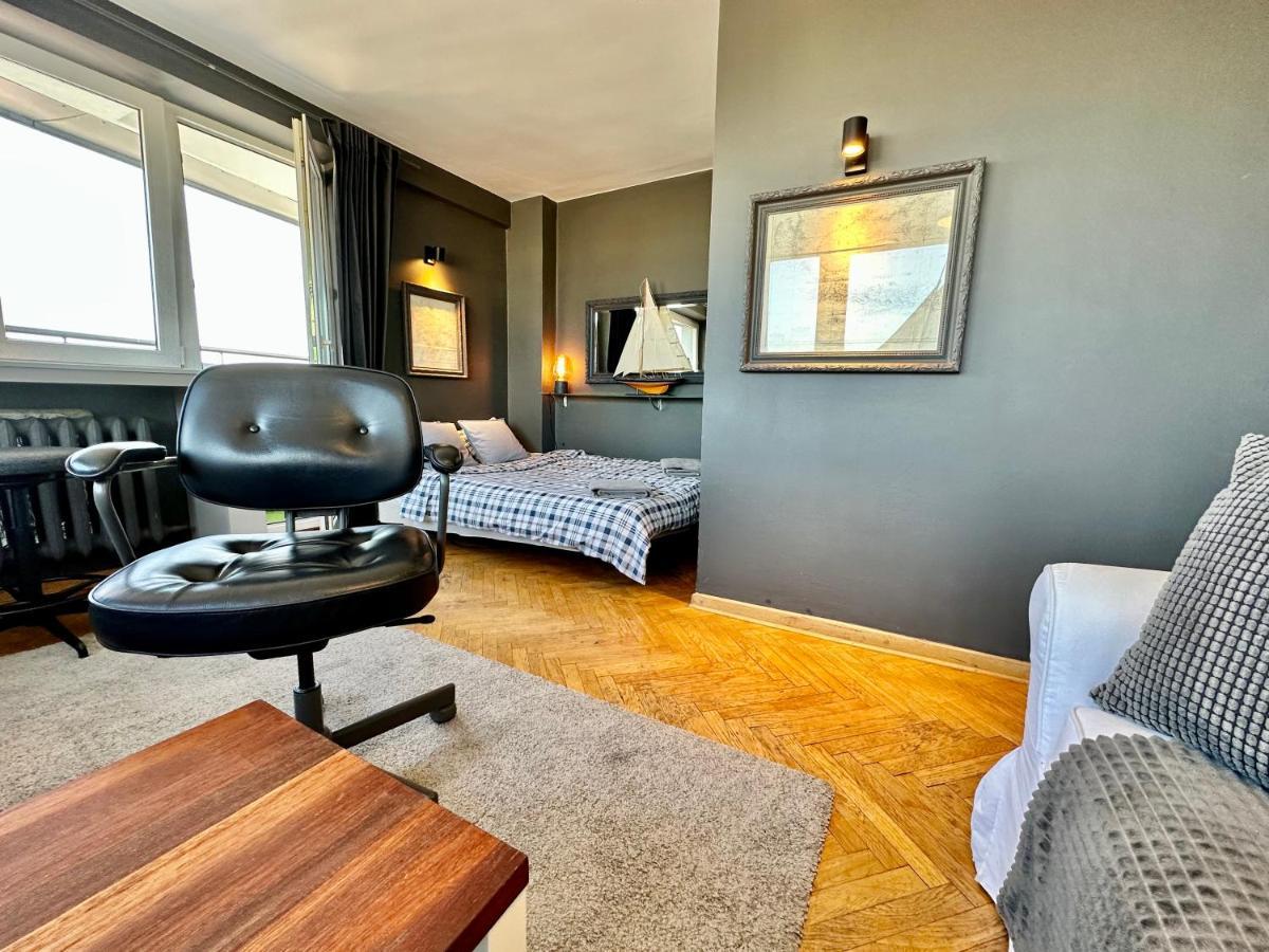 Super Apartament Grey Centrum 2X Metro Fast Wifi 300 Mbs Netflix Appletv Smarttv Spotify Panorama Miasta Warsaw Exterior photo